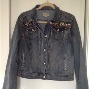 Women's designer jean jacket